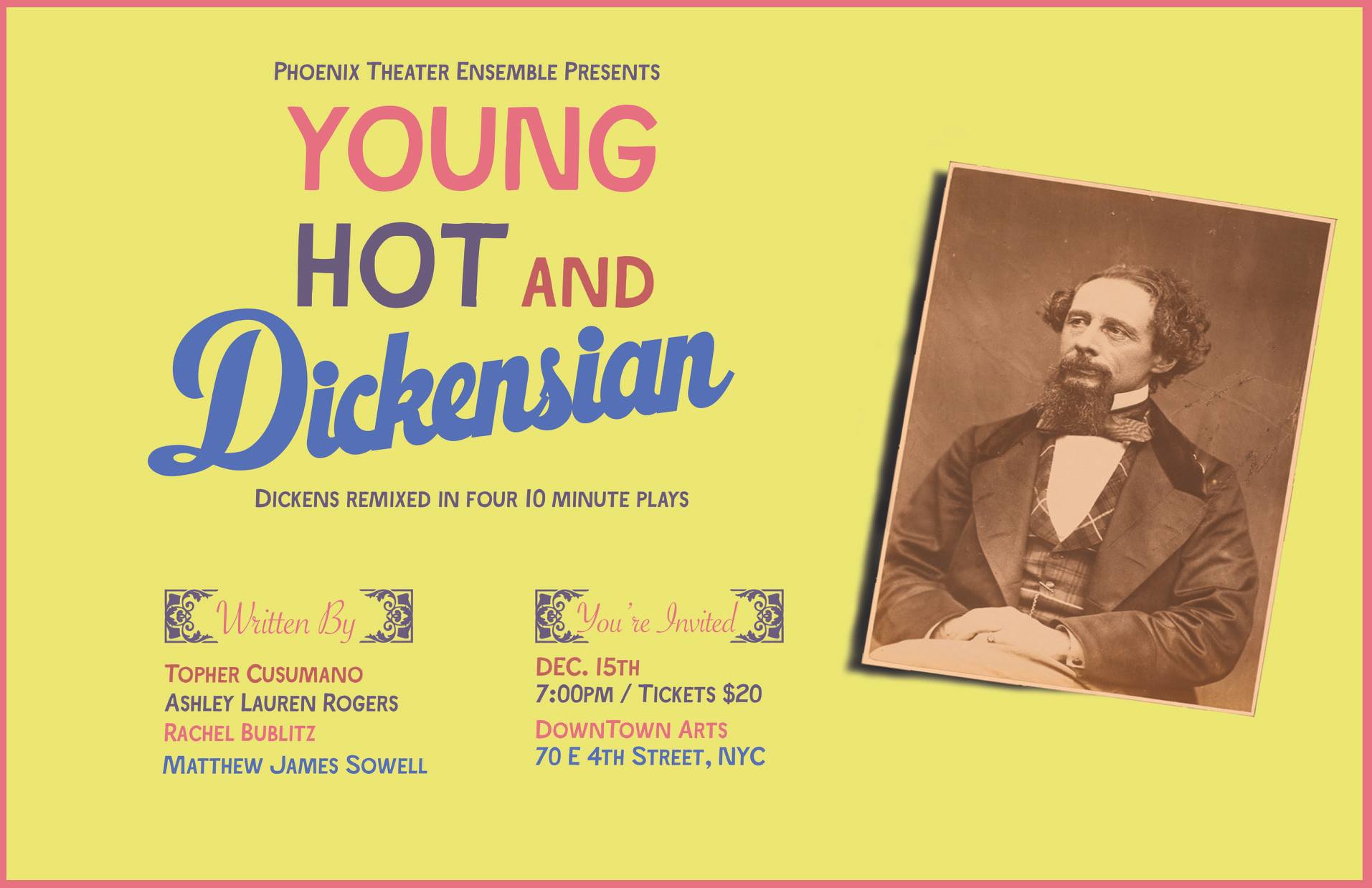 Poster for Young, Hot, & Dickensian.
