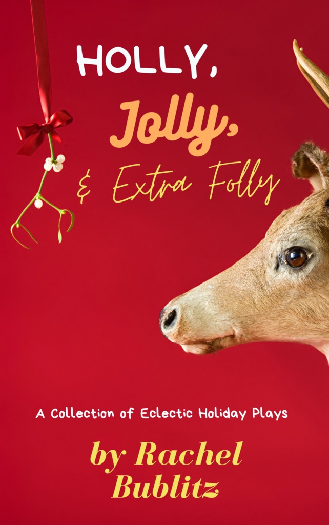 Cover of play collection Holly, Jolly, & Extra Folly from Stage Partners.