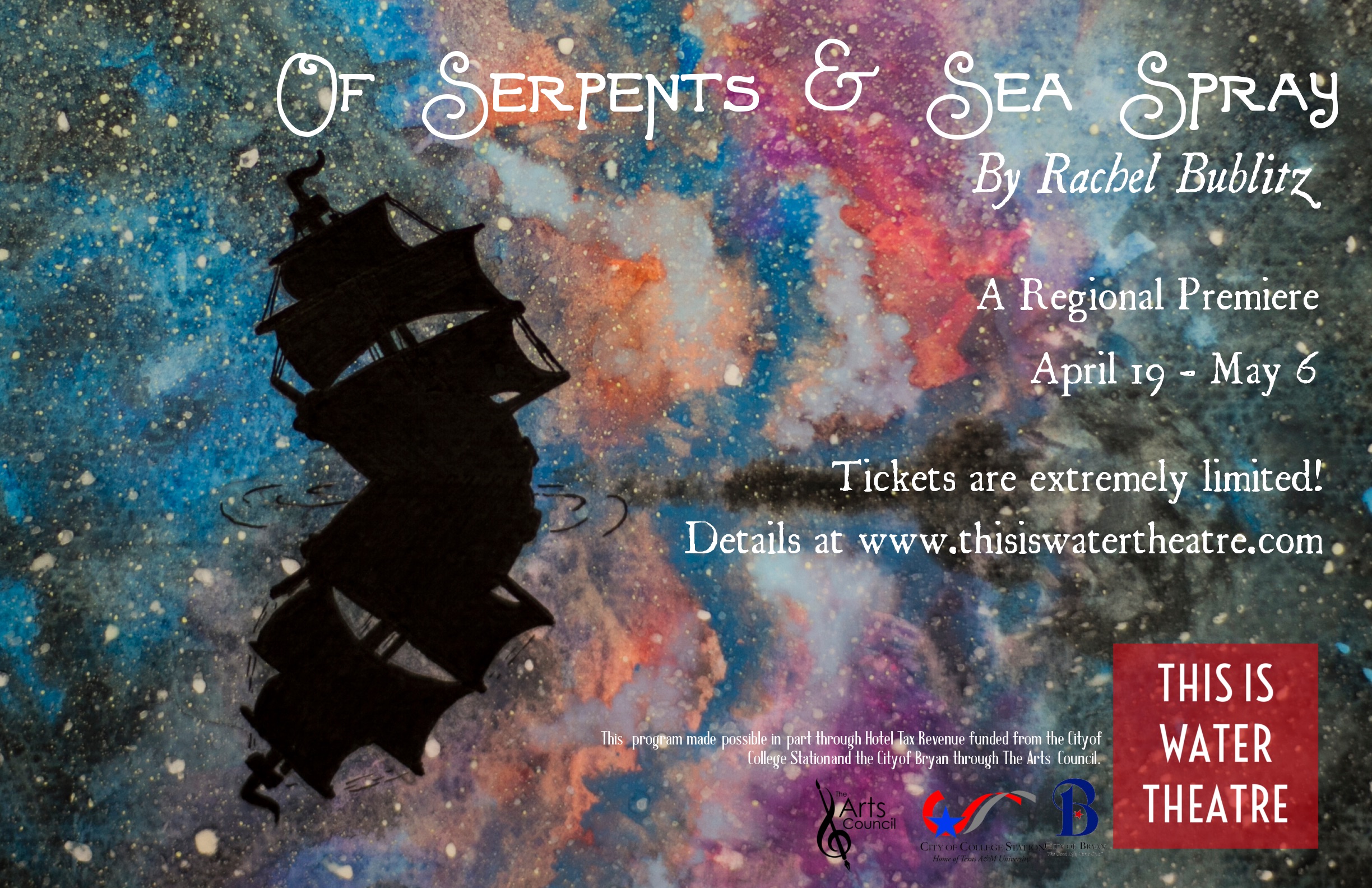 This Is Water OF SERPENTS & SEA SPRAY Promotional Poster