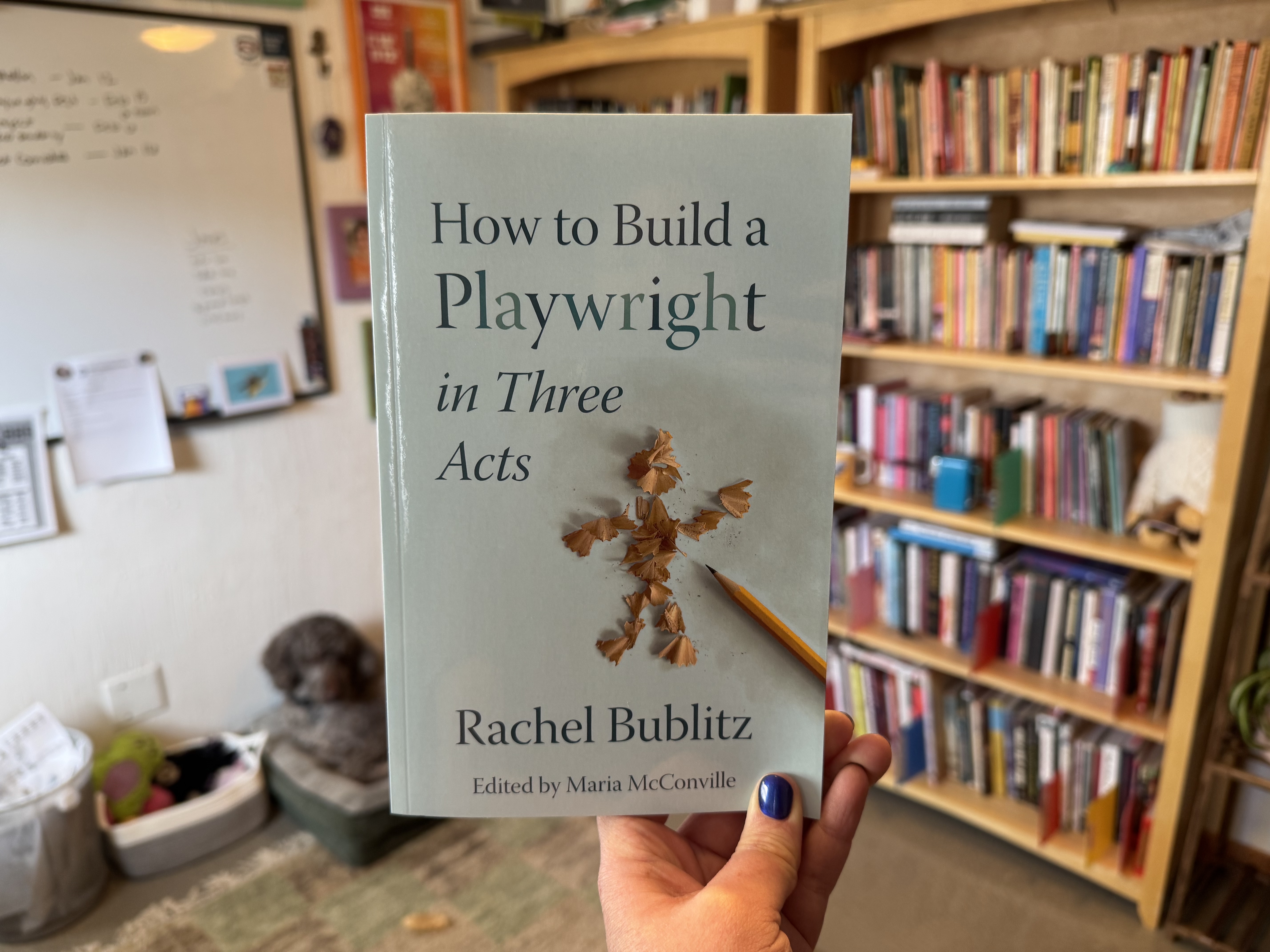 My new book, How To Build A Playwright in Three Acts