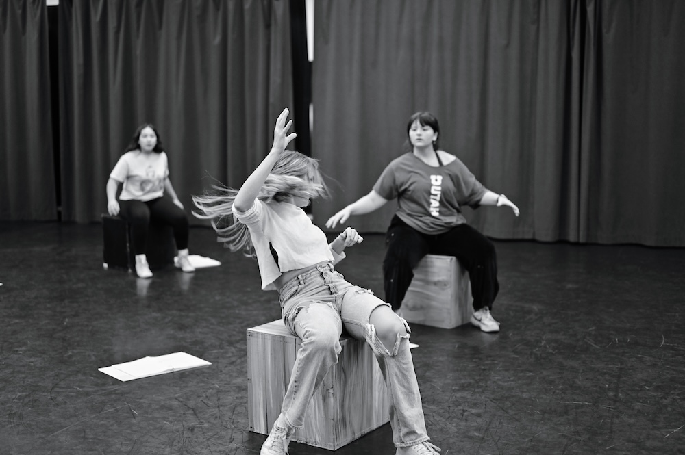 Rehearsal photo by Ashlee Macdonald