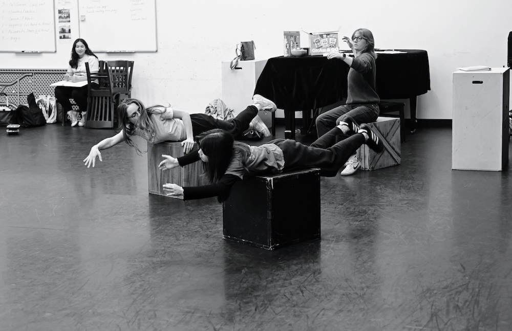 Rehearsal photo by Ashlee Macdonald