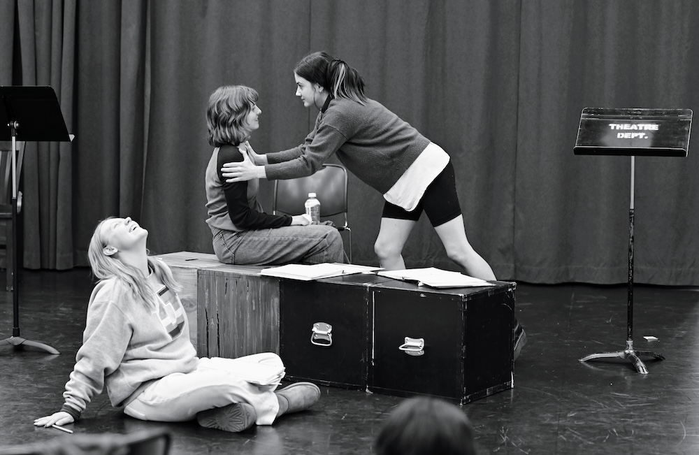 Rehearsal photo by Ashlee Macdonald